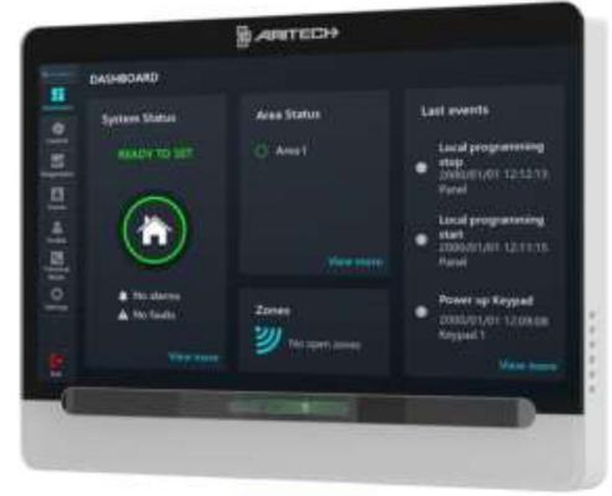 Écran tactile Aritech ATS1140 Advisor Advanced pour alarme résidentielle