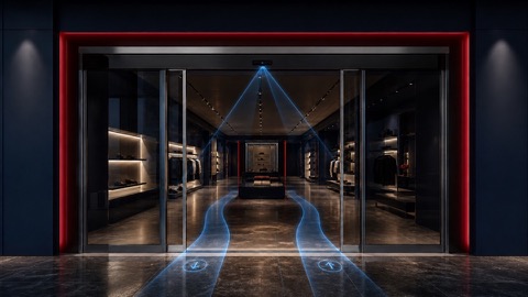 Système de comptage 3D des visiteurs en magasin