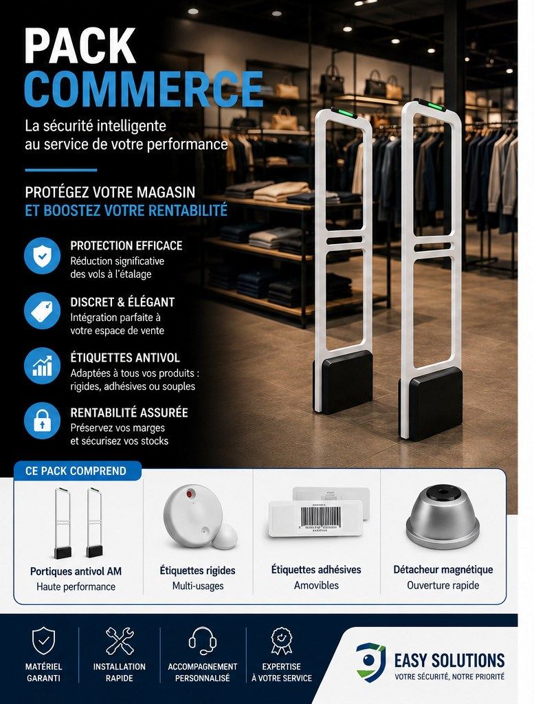 Commerce Pack – AM-Diebstahlschutz für den Einzelhandel