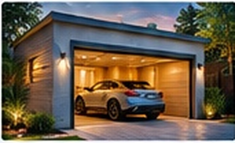 Garage résidentiel sécurisé