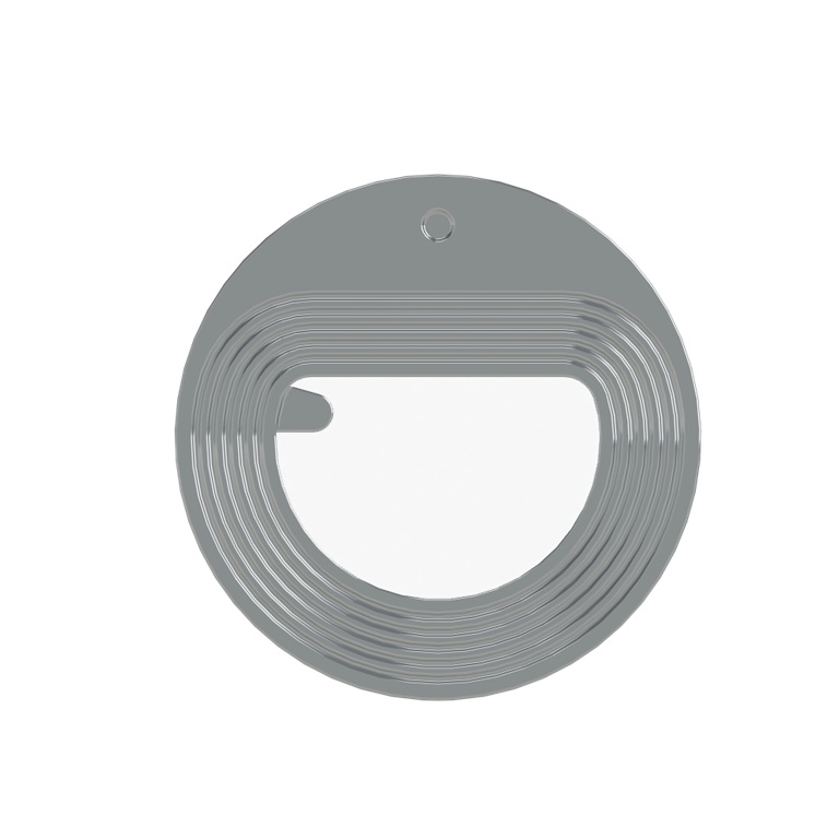 Runde RF-Etiketten Ø 34 mm