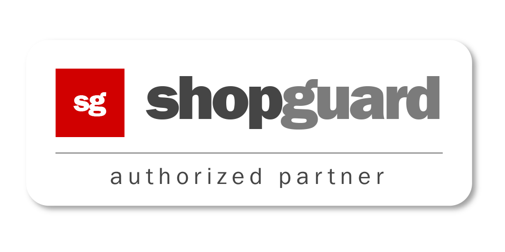 Badge officiel SHOPGUARD Authorized Partner